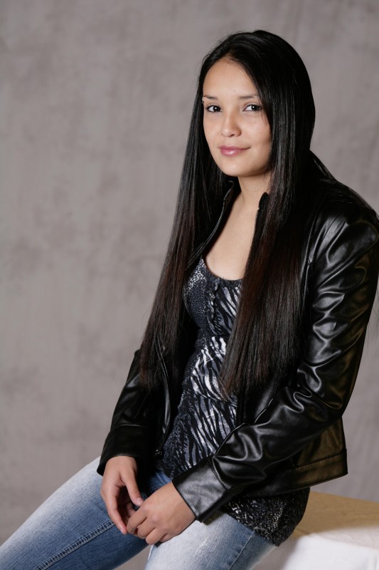 indoor photo session of senior pictures