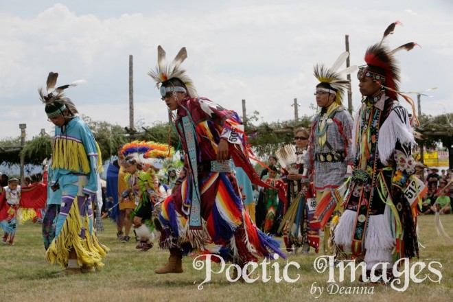Taos Pueblo powwow grand entry