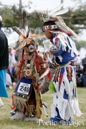 Kids Dancing at Powwow Grand Entry