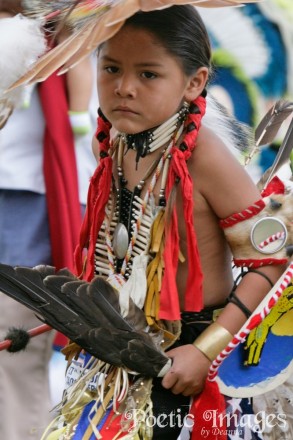 Native American Child at Pow wow