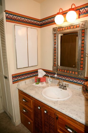 Real Estate photography of cabin in Taos
