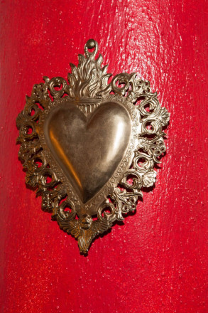 Sacred heart decoration, popular in Taos, NM