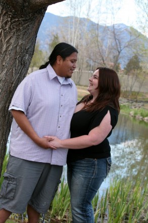Couple from Dulce have engagement session in Taos, NM