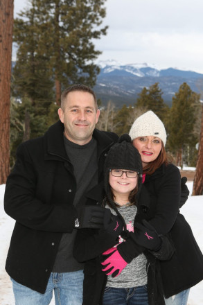 Angel Fire engagement shoot with daughter included