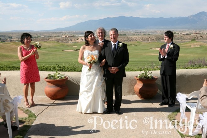 Taos Country Club wedding