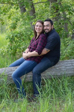 Engagement session in Carson National Park near Taos