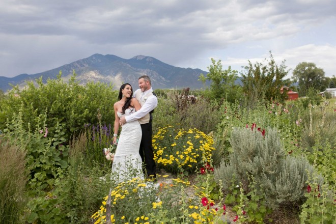 Allyssa and Glenn were playful and funny as we captured romantic photos of them in the garden