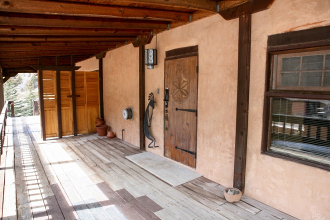 Rental home in Taos Canyon in New Mexico