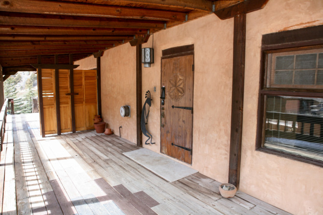 Rental home in Taos Canyon in New Mexico