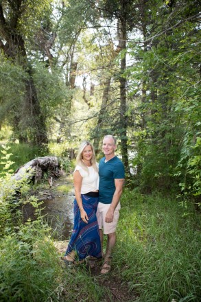 Engaged Minnesota couple have engagement pictures taken in Taos, NM