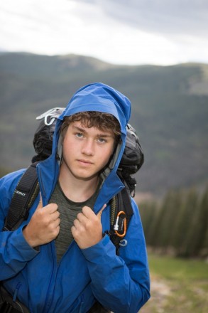 Adventure hike for senior pictures in Taos, NM