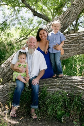 Local Taos family has portraits captured in the summertime in Northern New Mexico