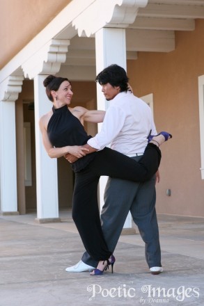 Argentine tango dance professionals