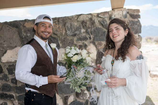 Happily ever after and posting it on social media immediately!