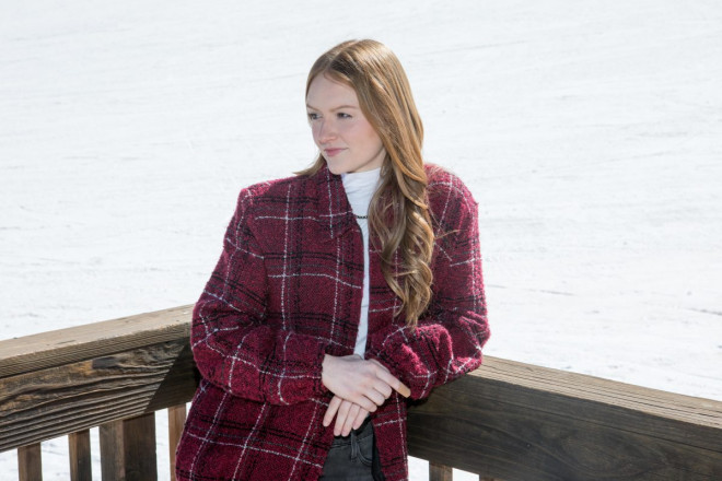 Winter High School Senior Shoot in Angel Fire
