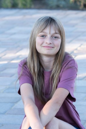 School pictures of 13 year old girl at Taos Charter School
