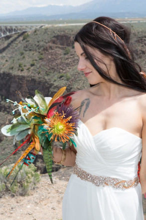 Taos Rio Grande Gorge Wedding