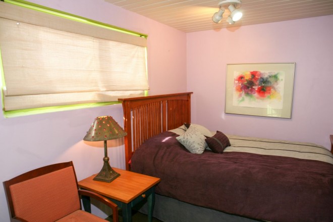 Real estate photography of bedroom in Taos NM