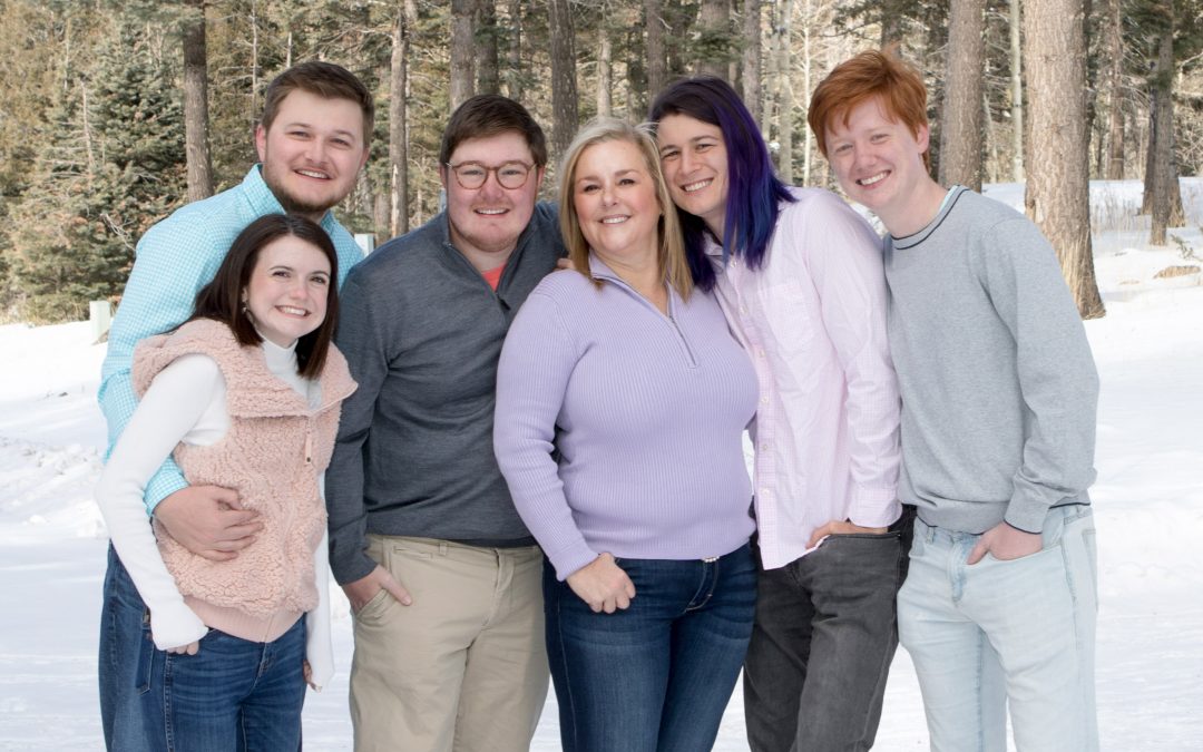 A Mom and Four Boys — Family Photographs