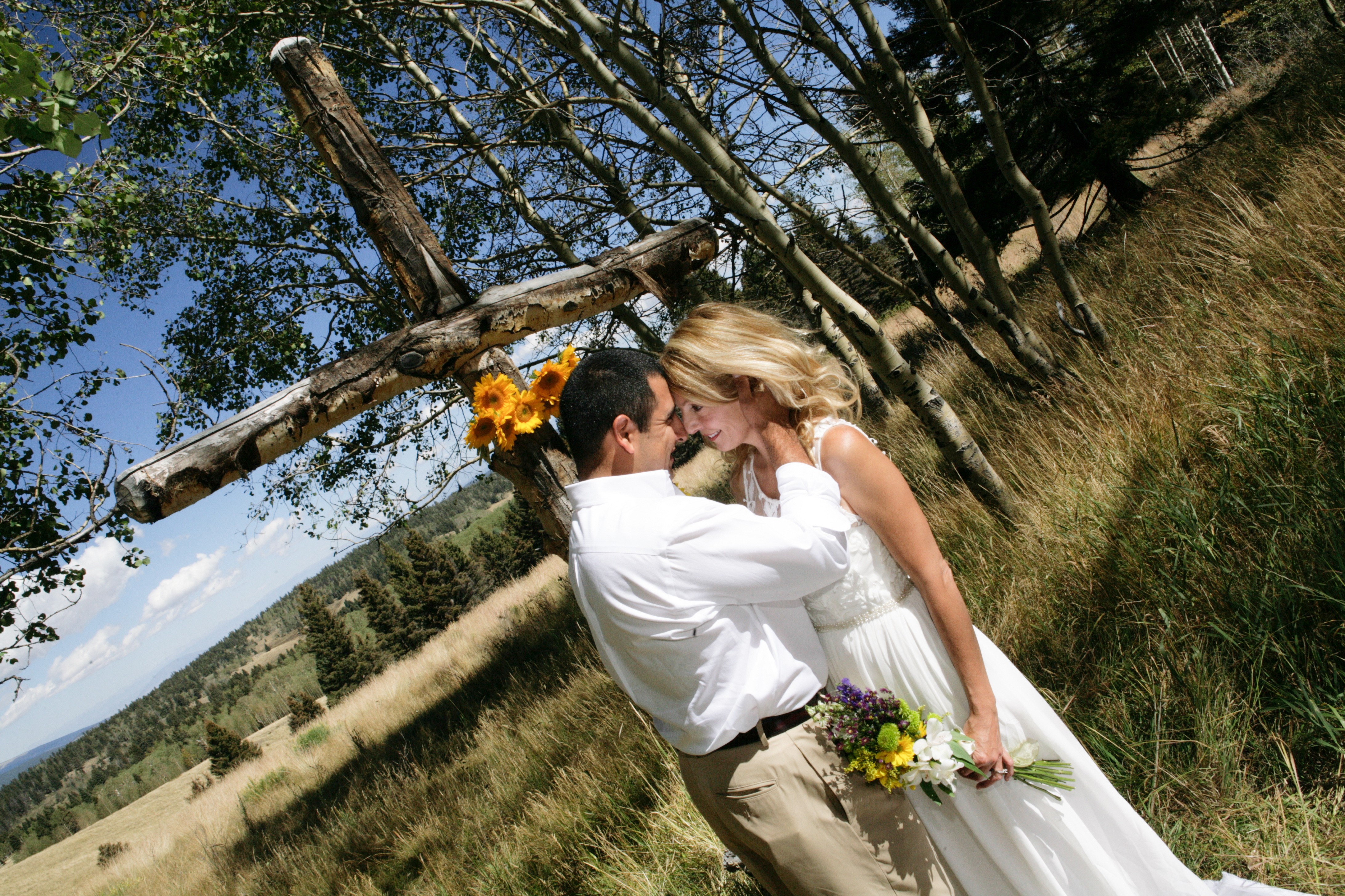Elopement at Outdoor Location in Northern New Mexico