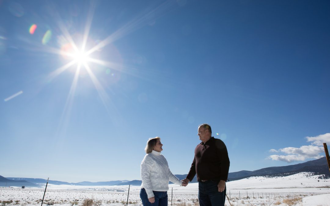 Outdoor December Wedding at Seven Degrees in Eagles Nest