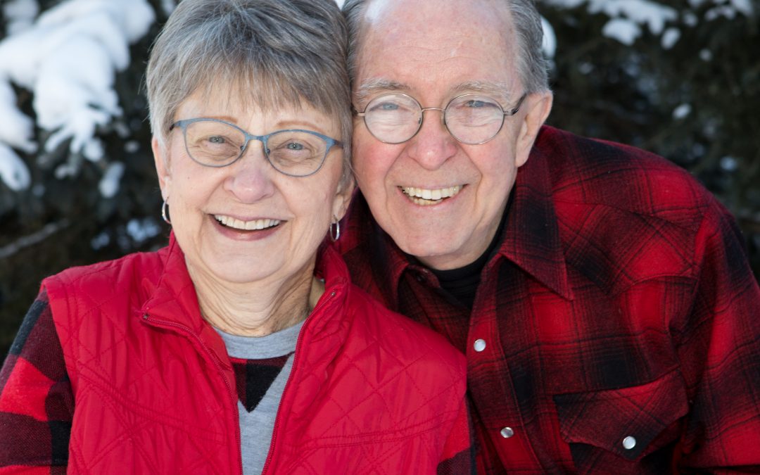 Winter Photoshoot of Couple Celebrating an Anniversary!