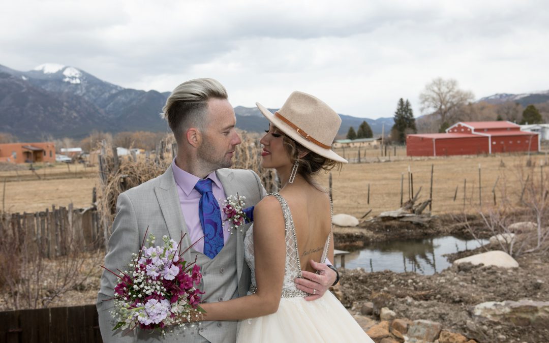 An April Elopement in the Cool Mountains of Taos