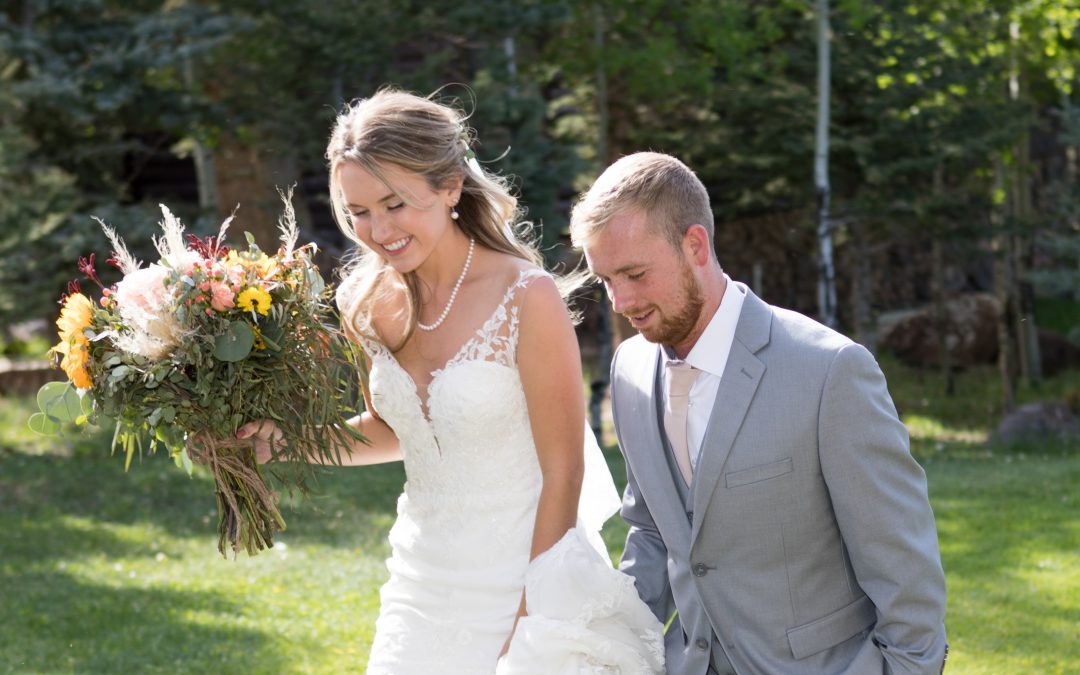 Wedding in Angel Fire in June